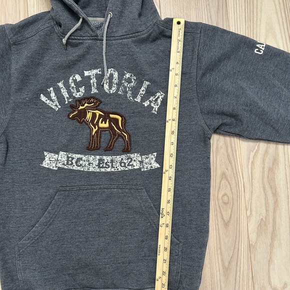 Canadian Vintage Victoria Moose Sweatshirt Hoodie Men’s Size Small - Picture 7 of 8